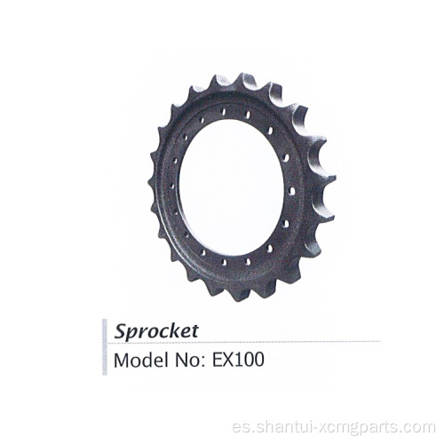 Sprocket de excavador VSESEX100 para Hitachi EX100